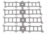 Gaskets, Edelbrock Performer/Performer RPM manifolds, set of 4